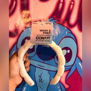 Conair Wash & Prep Ultra Absorbent Microfiber Headband - White